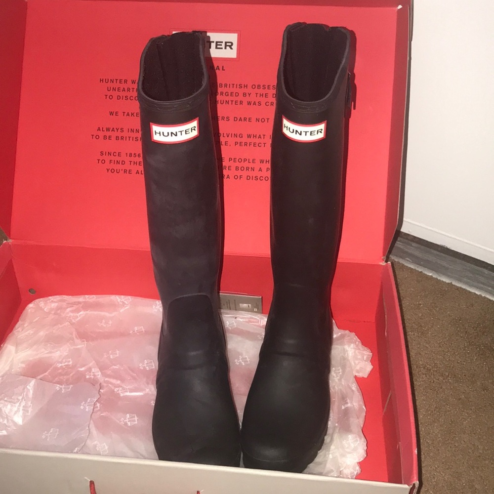 Hunter Adjustable Matte Rain Boots